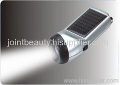 Aluminum Alloy Shell solar flashlight