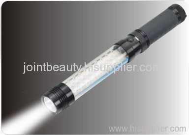 the Aluminum Alloy Shell Solar flashlight