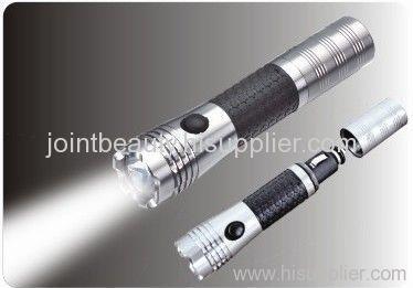 Solar Aluminum Flashlight