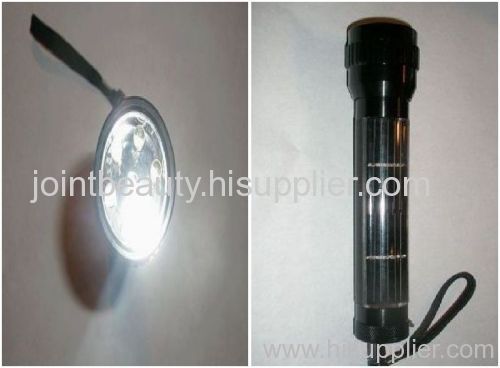 Aluminum flashlight