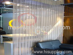 Curtain for clothing stores