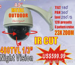H.264 Outdoor Intelligent Star light Vision
