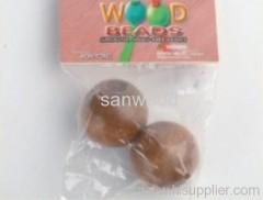 wooden beads