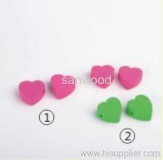 heart shaped beads