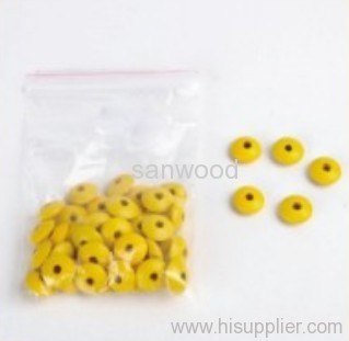 wood beads