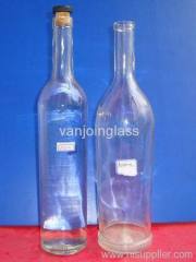 glass wine bottle