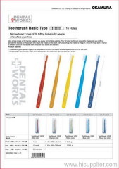 Professional toothbrush for dentistry