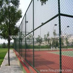 sports chain link fence