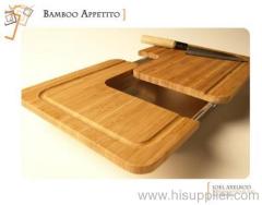 Sliding Bamboo Cutting Board