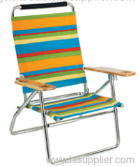 Folding beach chair