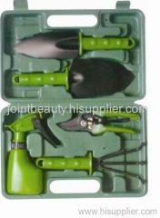 green Garden tools set