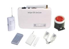 wireless and wired GSM home alarm system