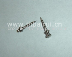 Monel screw and titanium screw