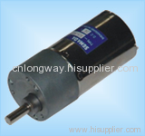 LOW NOISE LONG LIFE dc gear motor