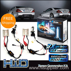 Flourish Brand H4 H/L dual xenon HID conversion Kit with Slim Ballasts