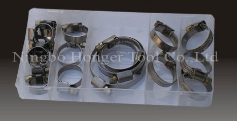Stainless steel hose clip 22pc