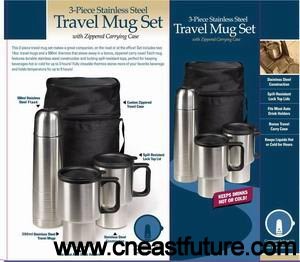 3pcs Travel Mug Set
