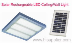 Solar Rechargeable Celling/Wall Light