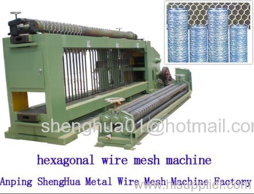 hexagonal wire netting machine