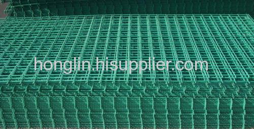 PVC coated welded mesh panels