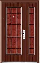 Double Steel Security Doors