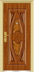 steel wooden security doors