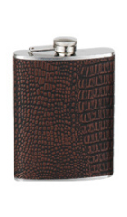 Leather packing flask