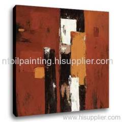 Abstract oil paintings