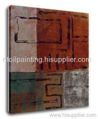 Abstract oil paintings