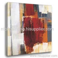 Abstract oil paintings