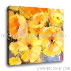 Flower oil paintings