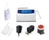 Intelligent LCD GSM alarm system