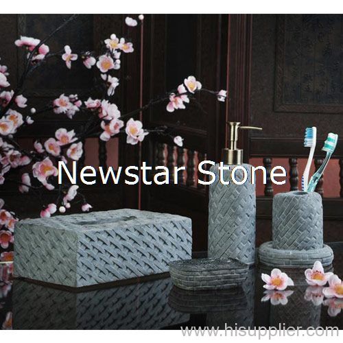 Granite bathroom accessories