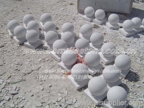 white marble balls