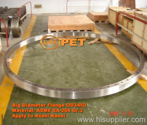 Large size flange