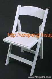 white banquet chair