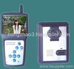 3.5'wireless video doorphone