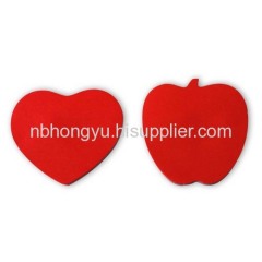 Memo Pad in heart ，apple Shape