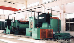 Box-type gas carburizing automatic production line