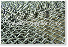 Crimped wire netting