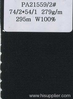pure wool serge worsted fabric