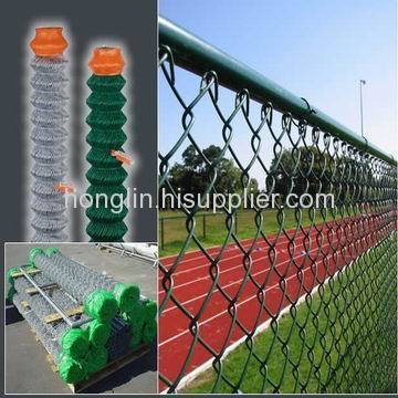 Diamond wire mesh fencings