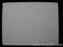 PVC vinyl laminated gypsum tiles