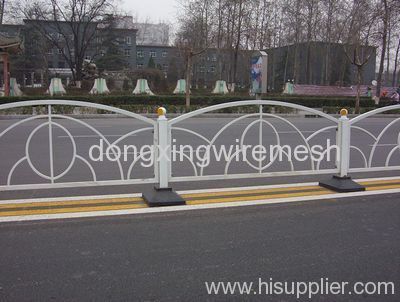 wrought iron wire mesh fence