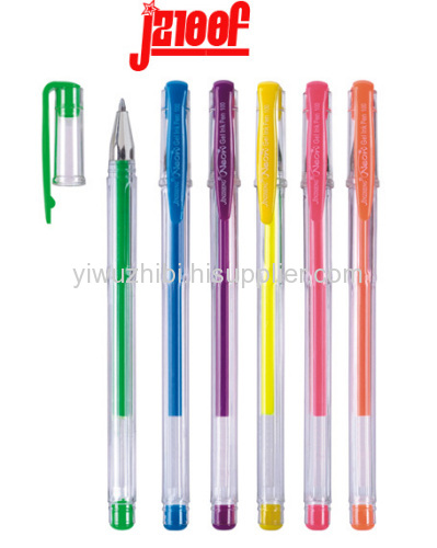 color gel pen