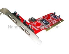 USB2.0 4+1 PORT PCI CARD