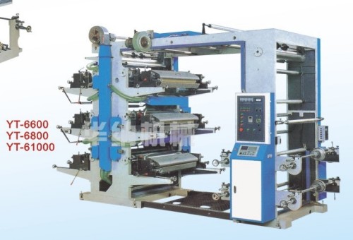 six colours printing machine