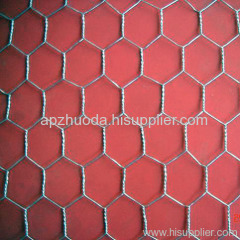 straight twist galvanized hexagonal wire mesh fences