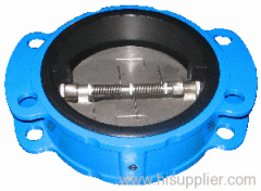 DUO DISC CHECK VALVE