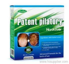 Potent hair pilatory product